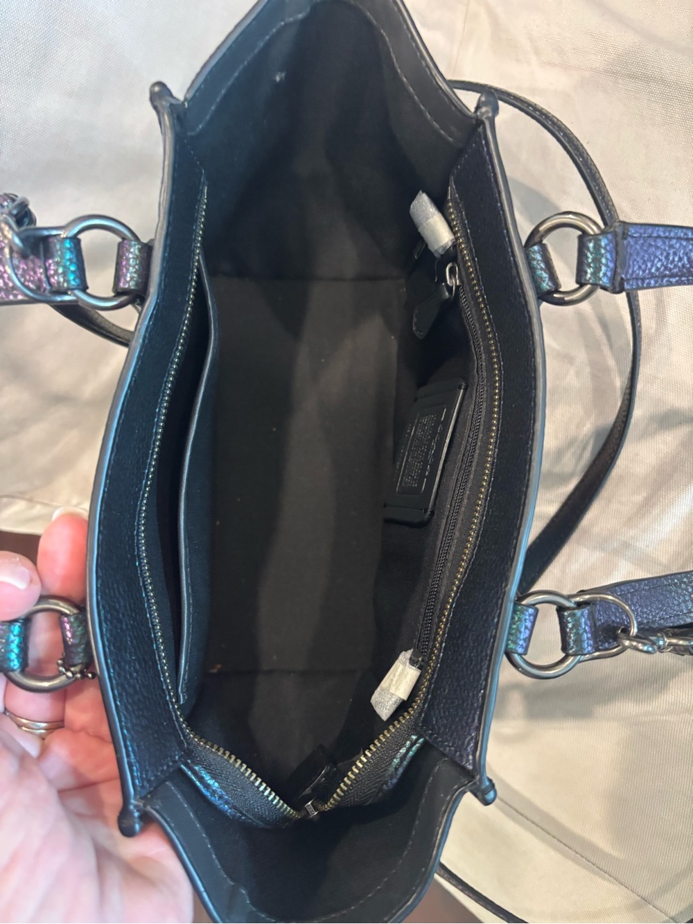 Coach holographic crossbody - Picture 5 of 5